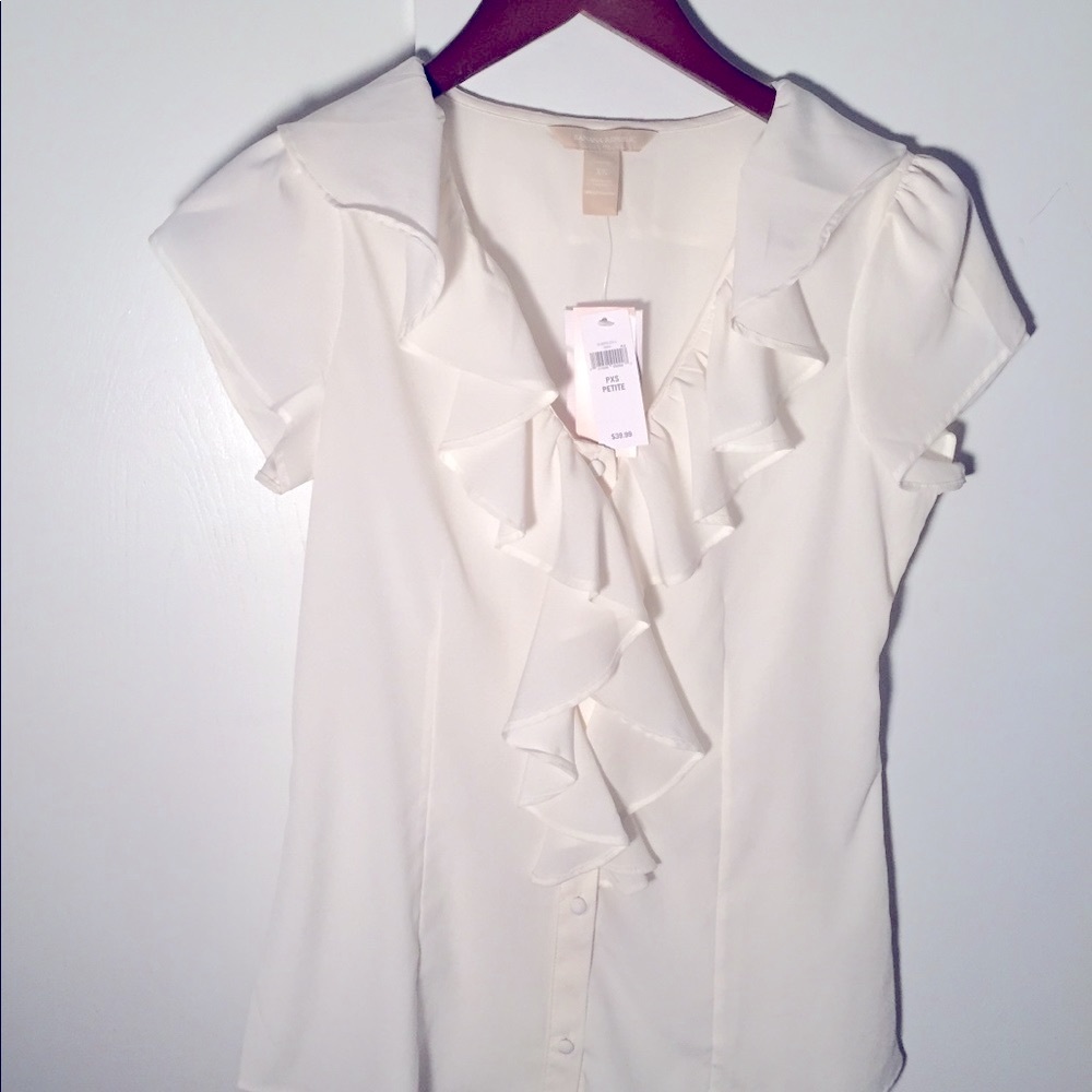 NEW PXS Banana Republic off white top